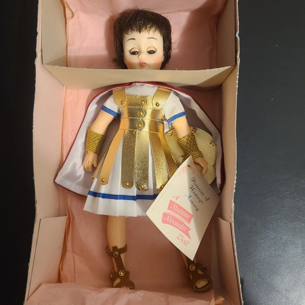 Madame Alexander Marc Antony 1310 Portraits of History Vintage Doll with Box Tag
